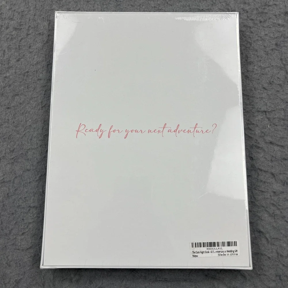 Date Night Book: 60‎ Scratch-Off Ideas & Keepsake for Couples' Adventures NEW